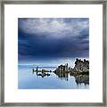 Storm Over Mono Lake Framed Print