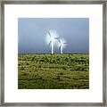 Storms And Halos Framed Print