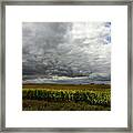 Storms Rolling In Framed Print