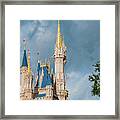 Stormy Castle Framed Print