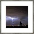 Stormy Night Framed Print