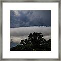 Stormy Summer Sky Framed Print