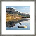 Storr Reflection Framed Print