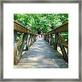 Straight - Narrow Framed Print