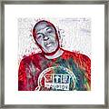 Straight Outta Canvas Dr Dre #drdre Framed Print