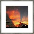 Strange Sunset Framed Print