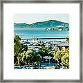 Street Views And Scenes Around San Francisco California Framed Print