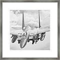 Strike Eagle Framed Print