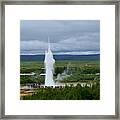 Strokkur Framed Print