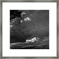 Strong Nebraska Thunderstorms 018 Framed Print