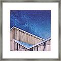 Structure And Stars Framed Print