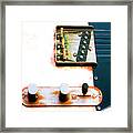 Sugar Kane Telecaster Framed Print