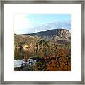 Sugarloaf Hill In Autumn Framed Print