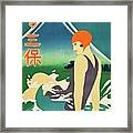 Summer At Miho Peninsula 1930 Framed Print