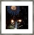 Summer Fireworks I Framed Print