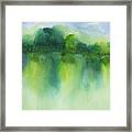 Summer Landscape Framed Print