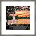Summer Of Love Lake Harveston Framed Print