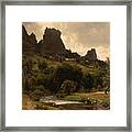 Summer Pastorale. View Of Kallenfels Framed Print