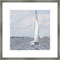 Summer Sail Framed Print