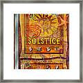 Summer Solstice Framed Print