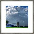 Summer Storm Clouds Framed Print