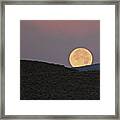 Summers Super Moon Framed Print