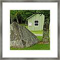 Summertime In The Northern Catskills Framed Print