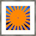 Sun Burst Framed Print