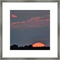 Sun Going Down 2 Framed Print