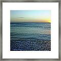 Sundown At Manasota Key Framed Print