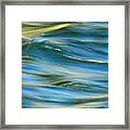 Sunlight Over The River Framed Print