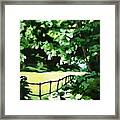 Sunny Clearing Framed Print