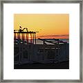 Sunrise And Summer Coming Framed Print