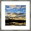 Sunrise At The Summit Framed Print