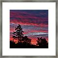 Sunrise In Anchor Bay Framed Print