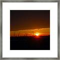 Sunrise Framed Print