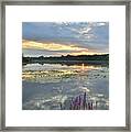 Sunrise On Fox River Framed Print