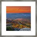 Sunrise On Rough Ridge Framed Print