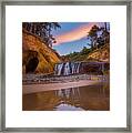 Sunrise Over Hug Point Framed Print