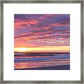 Sunrise Pinks Framed Print
