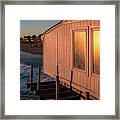 Sunrise The Other Way 2409 Framed Print