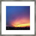 Sunset 001 Framed Print