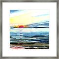 Sunset Framed Print