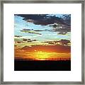 Sunset At Little River Victoria Framed Print
