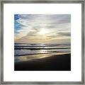 Sunset Beach Framed Print