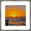 Sunset Cruise - Key West 2 Framed Print