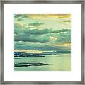 Sunset In Tahiti Framed Print