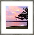 Sunset In The Pass Framed Print