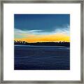 Sunset Is Upon Sydney Framed Print