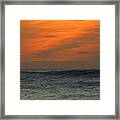 Sunset Ohau Framed Print